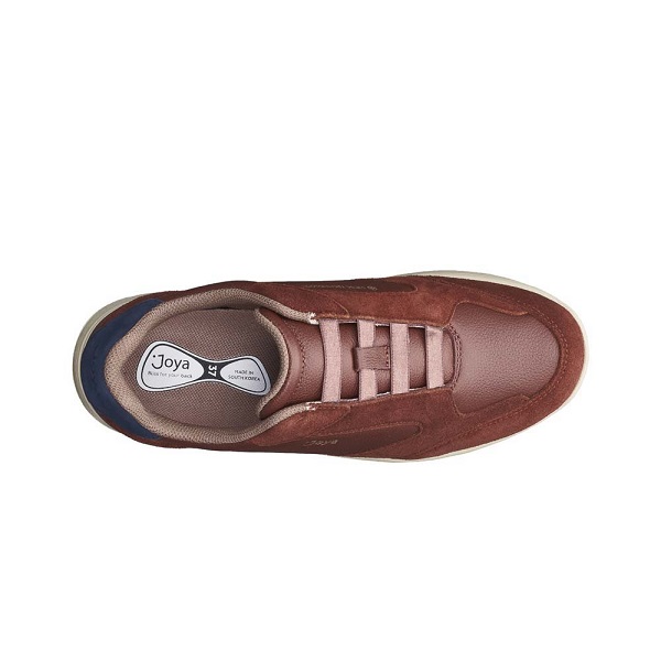 Elena DarkRed 膝、腰に驚くほどやさしい やわらかい履き心地の靴 Joya