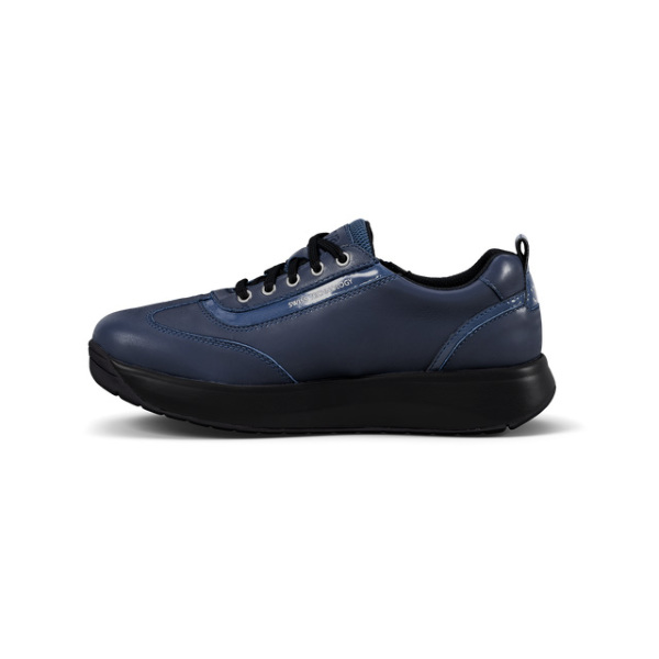 定番人気NO.1モデル【ジョヤ】LAURA コンフォートスニーカーファスナー付 Laura DarkBlueⅡ 膝、腰に驚くほどやさしい やわらかい履き心地の靴