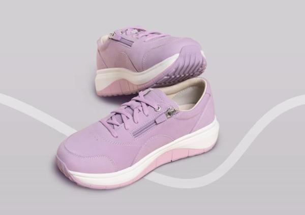 Venice Zip Light Purple 膝、腰に驚くほどやさしい やわらかい履き
